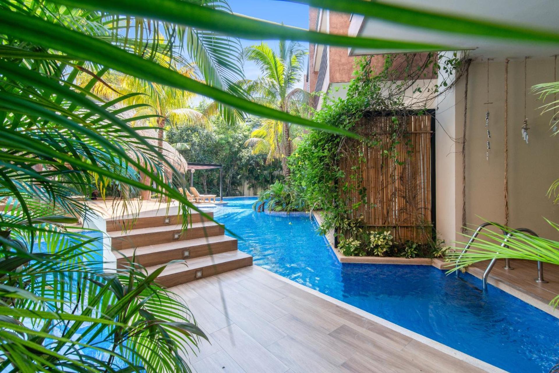 Luxurious Penthouse With Jungle View & Private Pool Apartman Tulum Kültér fotó